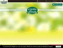 Tablet Screenshot of jardindorante.fr